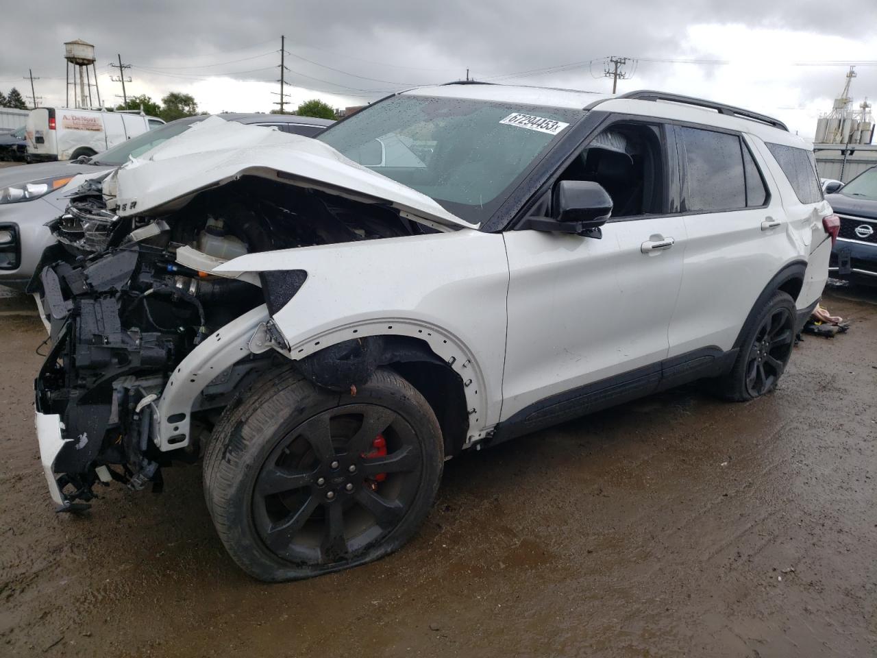 Obraz 1 z 2020 FORD EXPLORER ST 2020 z VIN 1FM5K8GC1LGA09909