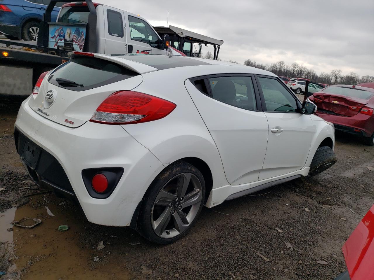 Изображение 3 2013 HYUNDAI VELOSTER TURBO 2013 с VIN KMHTC6AE4DU179655