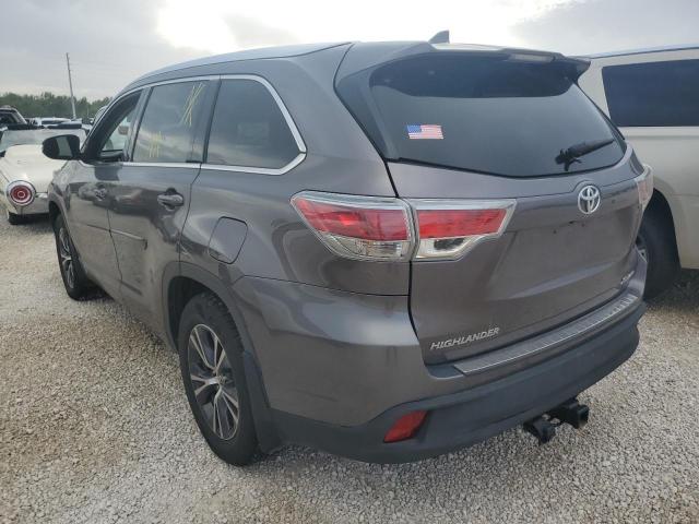 Изображение 3 2016 TOYOTA HIGHLANDER XLE 2016 с VIN 5TDJKRFH6GS500445