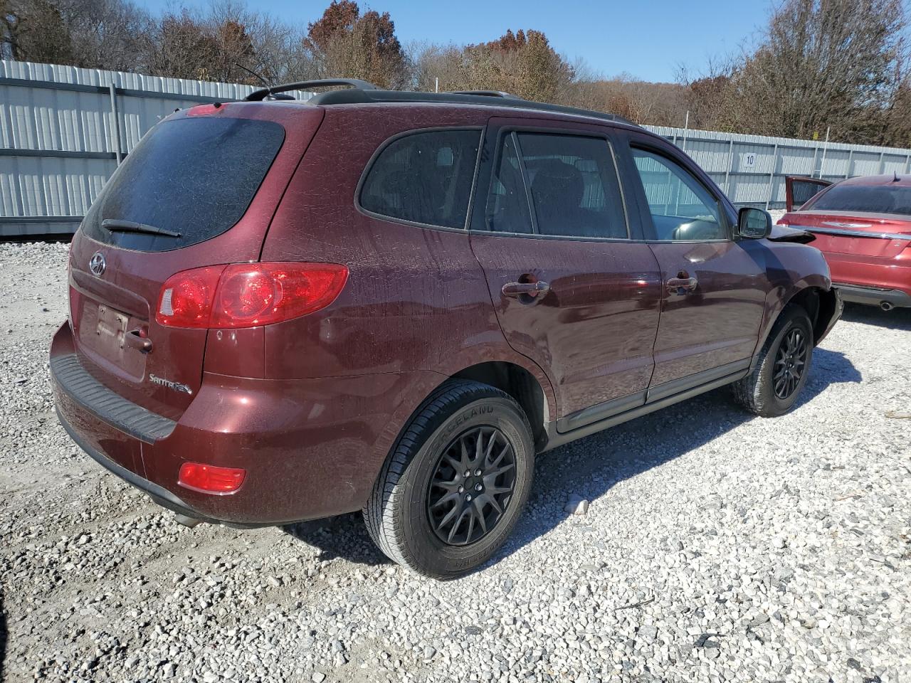 Image 3 of 2009 HYUNDAI SANTA FE GLS 2009 with VIN 5NMSG13D19H237649