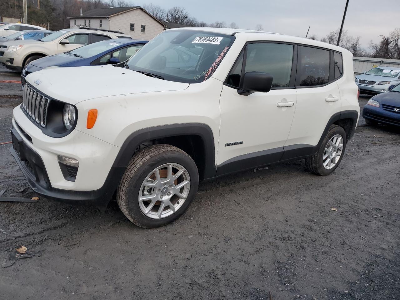 Image 1 of 2023 JEEP RENEGADE LATITUDE 2023 with VIN ZACNJDB19PPP12914