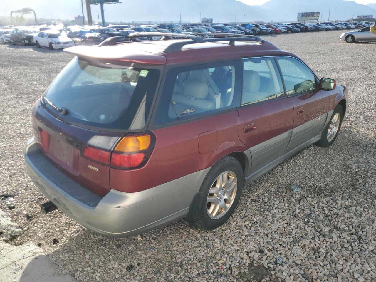 Image 3 of 2002 SUBARU LEGACY OUTBACK LIMITED 2002 with VIN 4S3BH686427603217