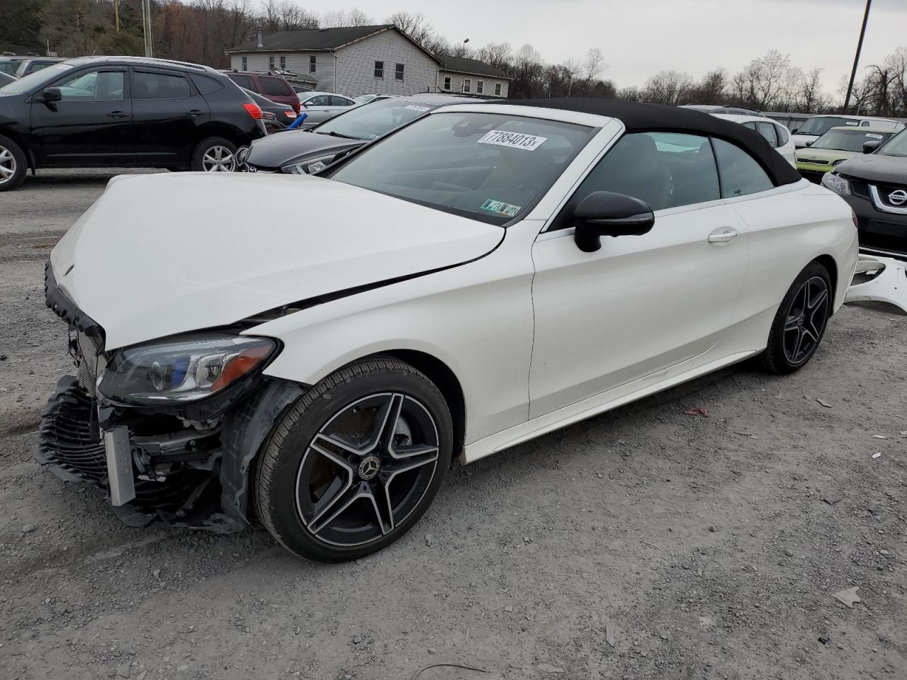 Image 1 of 2021 MERCEDES-BENZ C 300 4MATIC 2021 with VIN W1KWK8EB3MG094908