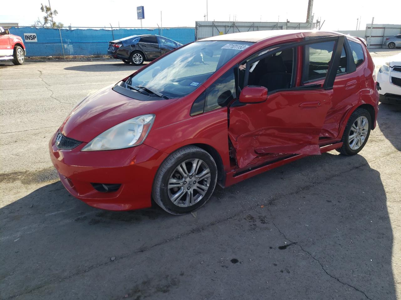 Image 1 of 2011 HONDA FIT SPORT 2011 with VIN JHMGE8H53BS003446