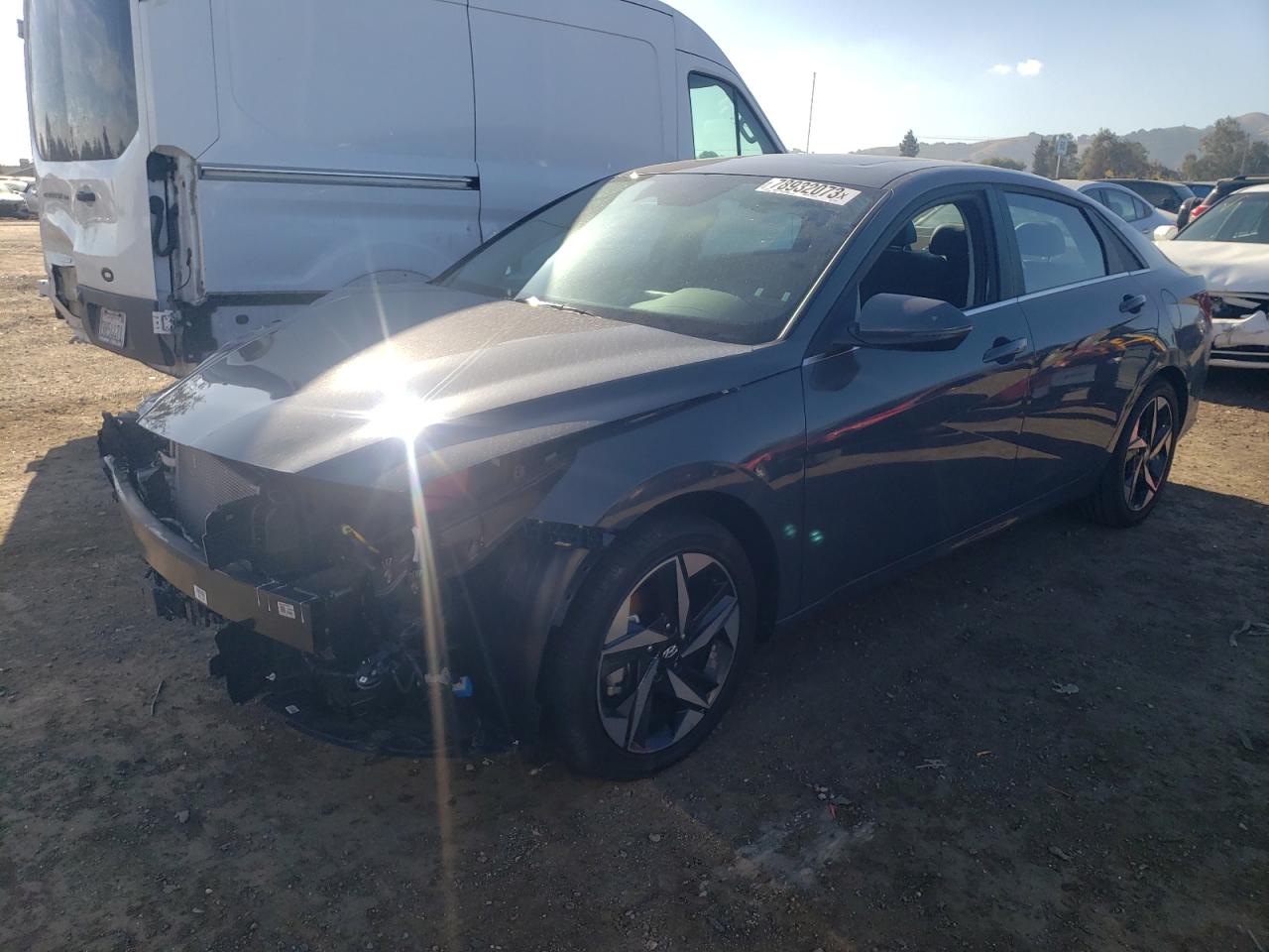 Изображение 1 2023 HYUNDAI ELANTRA LIMITED 2023 с VIN KMHLN4AJ4PU074095