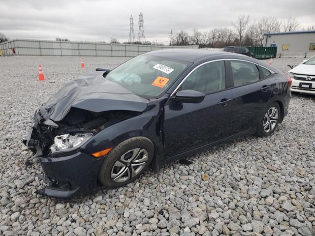 Image 1 of 2017 HONDA CIVIC LX 2017 with VIN 19XFC2F50HE063554