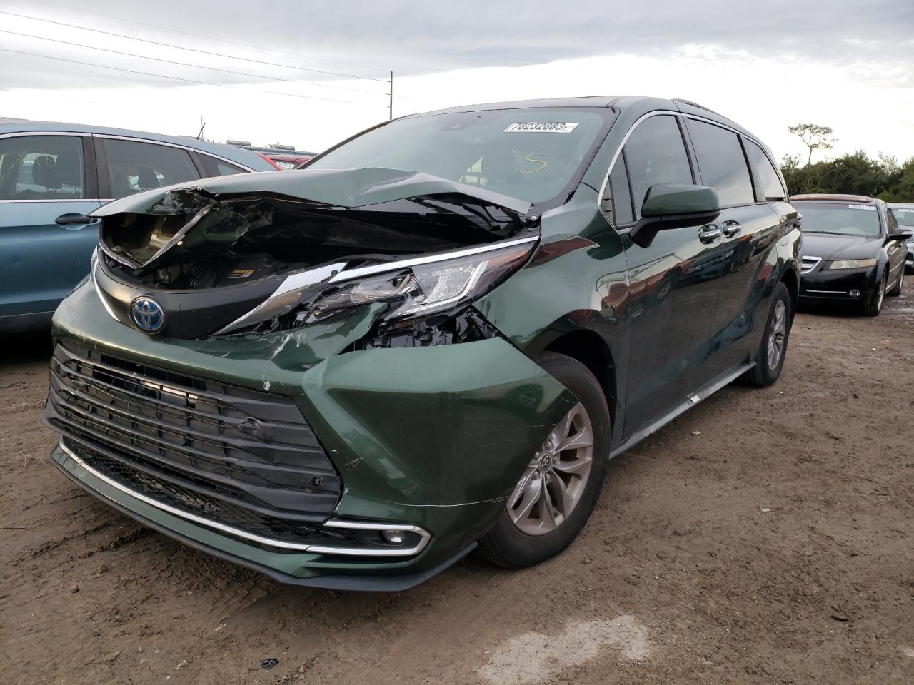 Obraz 2022 TOYOTA SIENNA XLE 2022