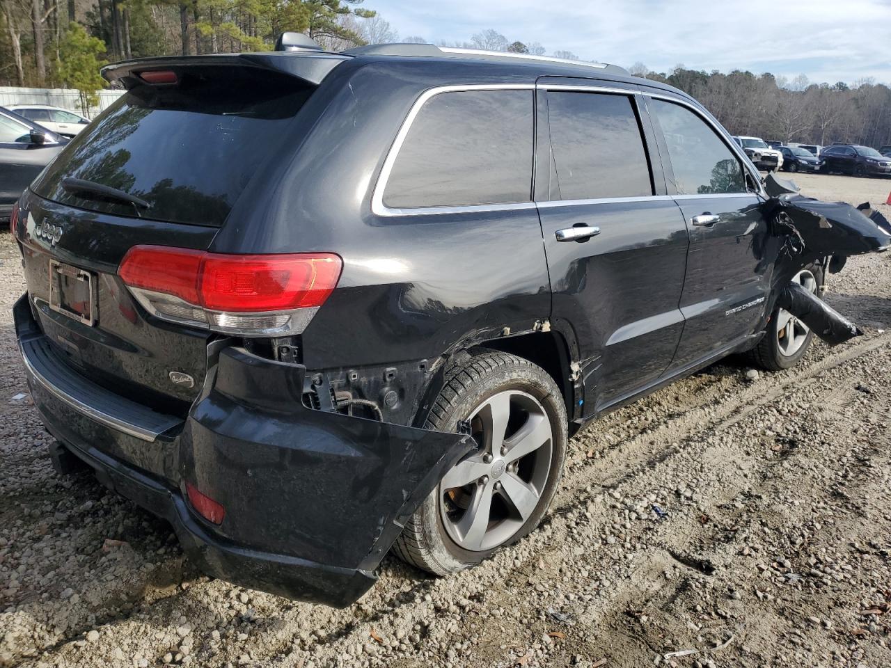 Image 3 of 2016 JEEP GRAND CHEROKEE OVERLAND 2016 with VIN 1C4RJFCT8GC423253