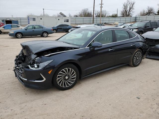 Obraz 1 z 2021 HYUNDAI SONATA HYBRID 2021 z VIN KMHL54JJ8MA022482