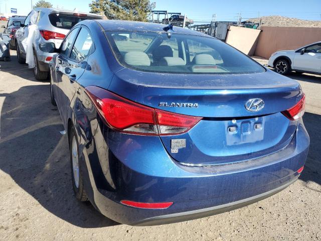 Image 2 of 2015 HYUNDAI ELANTRA SE 2015 with VIN 5NPDH4AE0FH563198