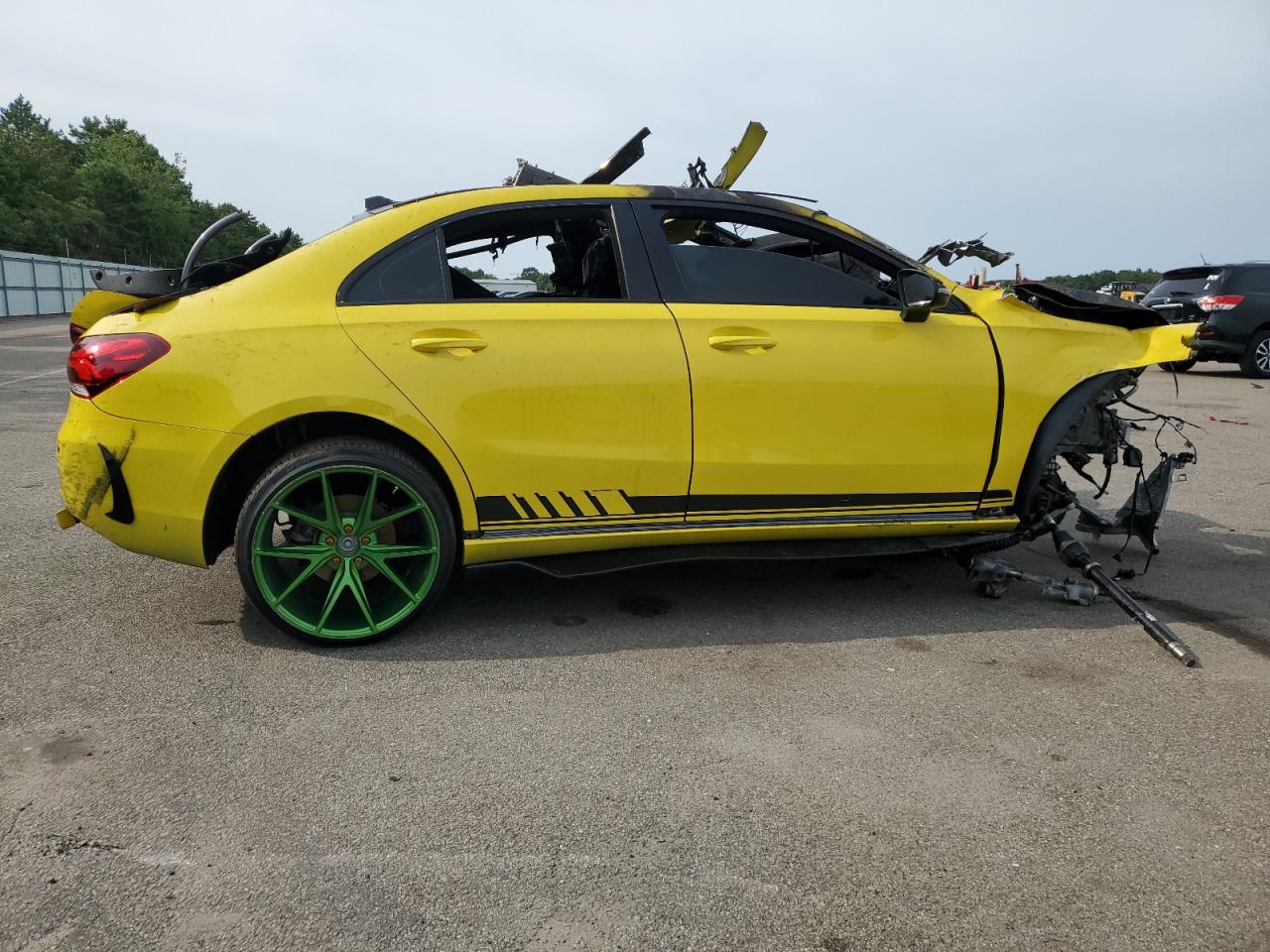 Image 3 of 2019 MERCEDES-BENZ A 220 4MATIC 2019 with VIN WDD3G4FB7KW026688