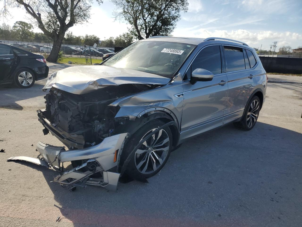 Image 1 of 2021 VOLKSWAGEN TIGUAN SEL PREMIUM R-LINE 2021 with VIN 3VV4B7AX8MM045014