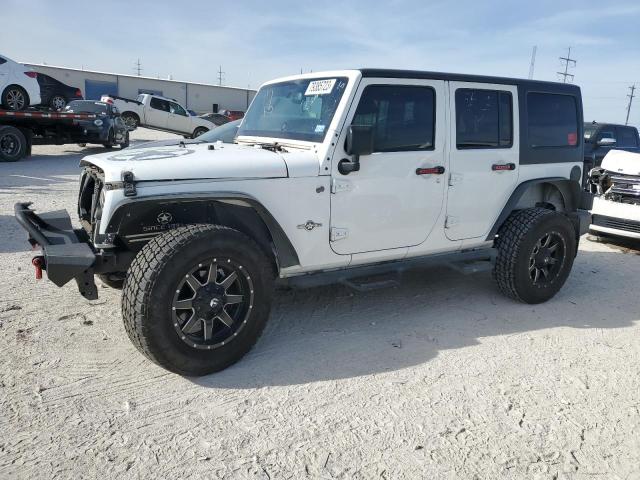 Image 1 of 2014 JEEP WRANGLER UNLIMITED SPORT 2014 with VIN 1C4BJWDG0EL216047
