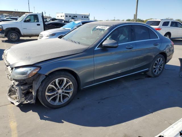 Image 1 of 2017 MERCEDES-BENZ C 300 4MATIC 2017 with VIN 55SWF4KB6HU200889