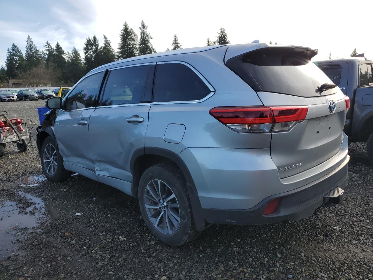 Obraz 2 z 2017 TOYOTA HIGHLANDER HYBRID 2017 z VIN 5TDJGRFHXHS021660