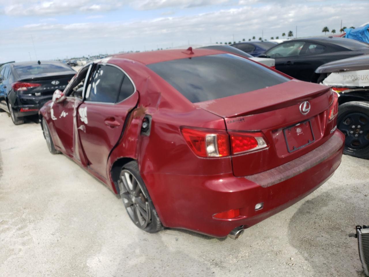 Изображение 3 2012 LEXUS IS 250 2012 с VIN JTHBF5C24C5174886