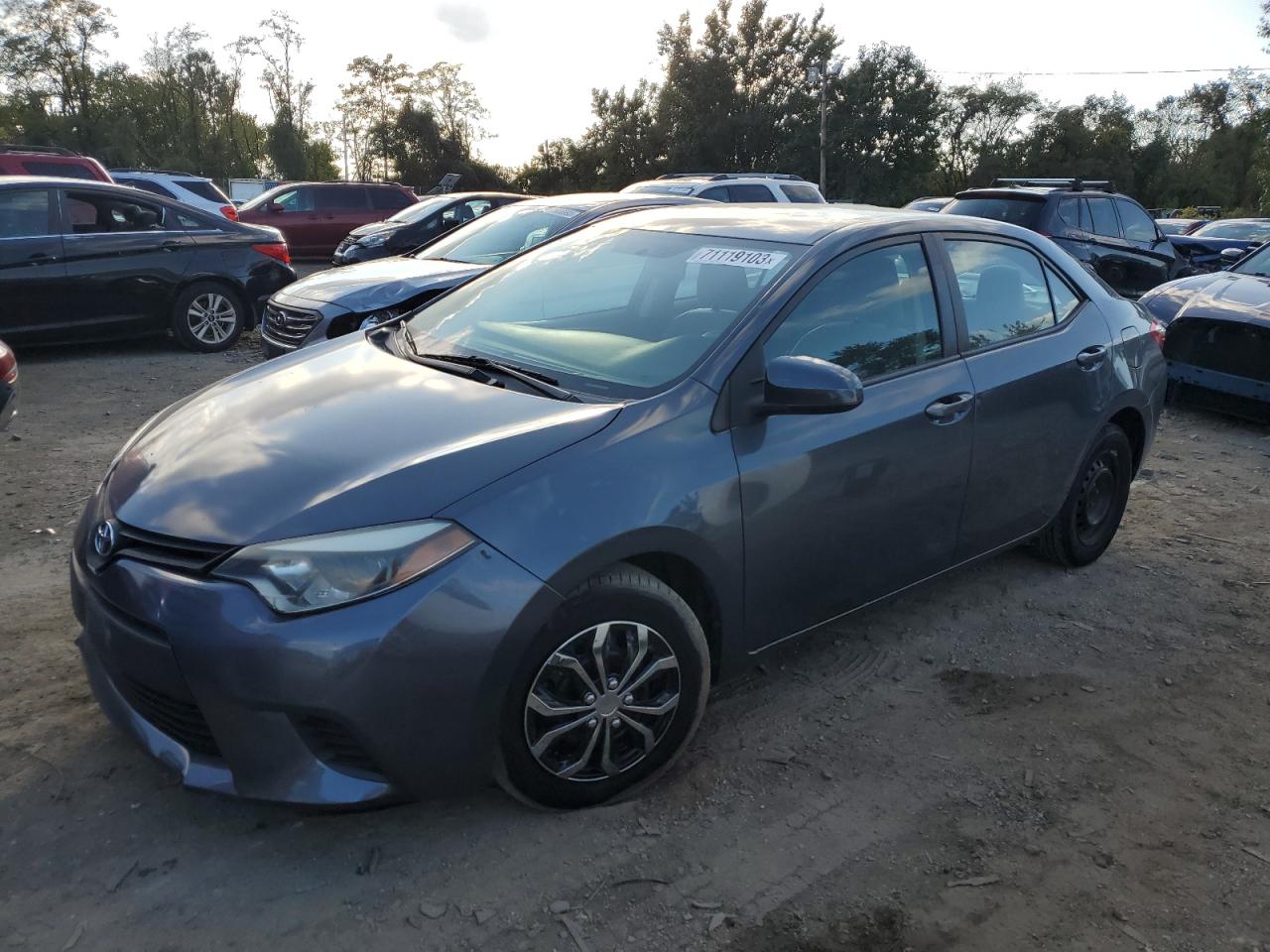 Obraz 1 z 2016 TOYOTA COROLLA L 2016 z VIN 5YFBURHE2GP527717