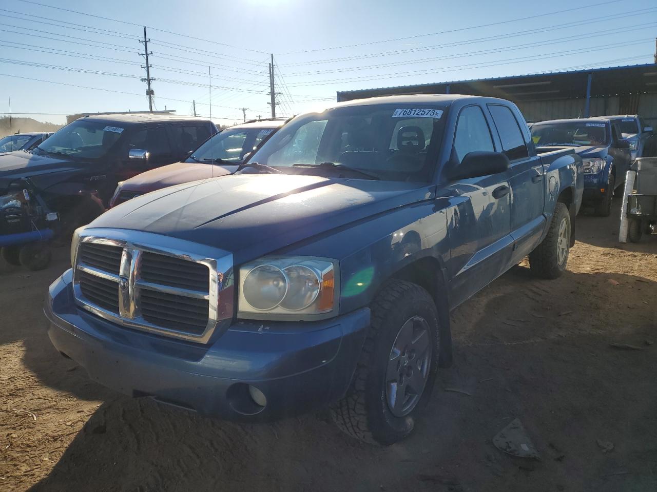 Изображение 1 2005 DODGE DAKOTA QUAD LARAMIE 2005 с VIN 1D7HW58N15S102147