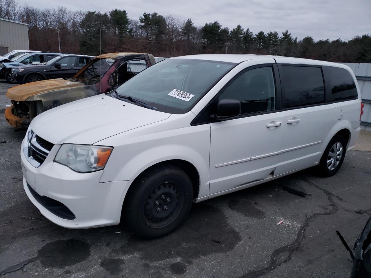 Изображение 1 2012 DODGE GRAND CARAVAN SE 2012 с VIN 2C4RDGBG6CR172977