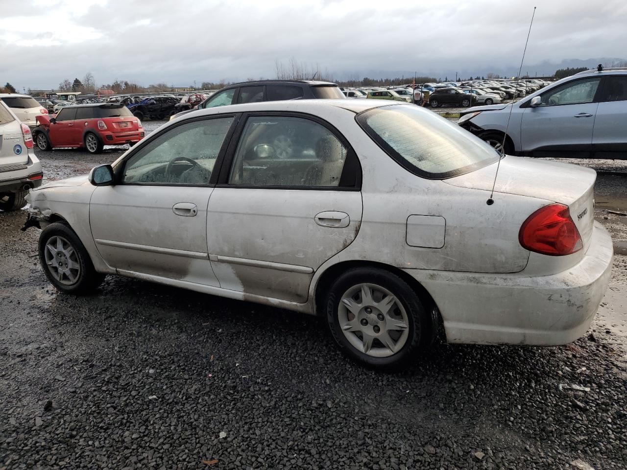 Изображение 2 2002 KIA SPECTRA BASE 2002 с VIN KNAFB121125207502
