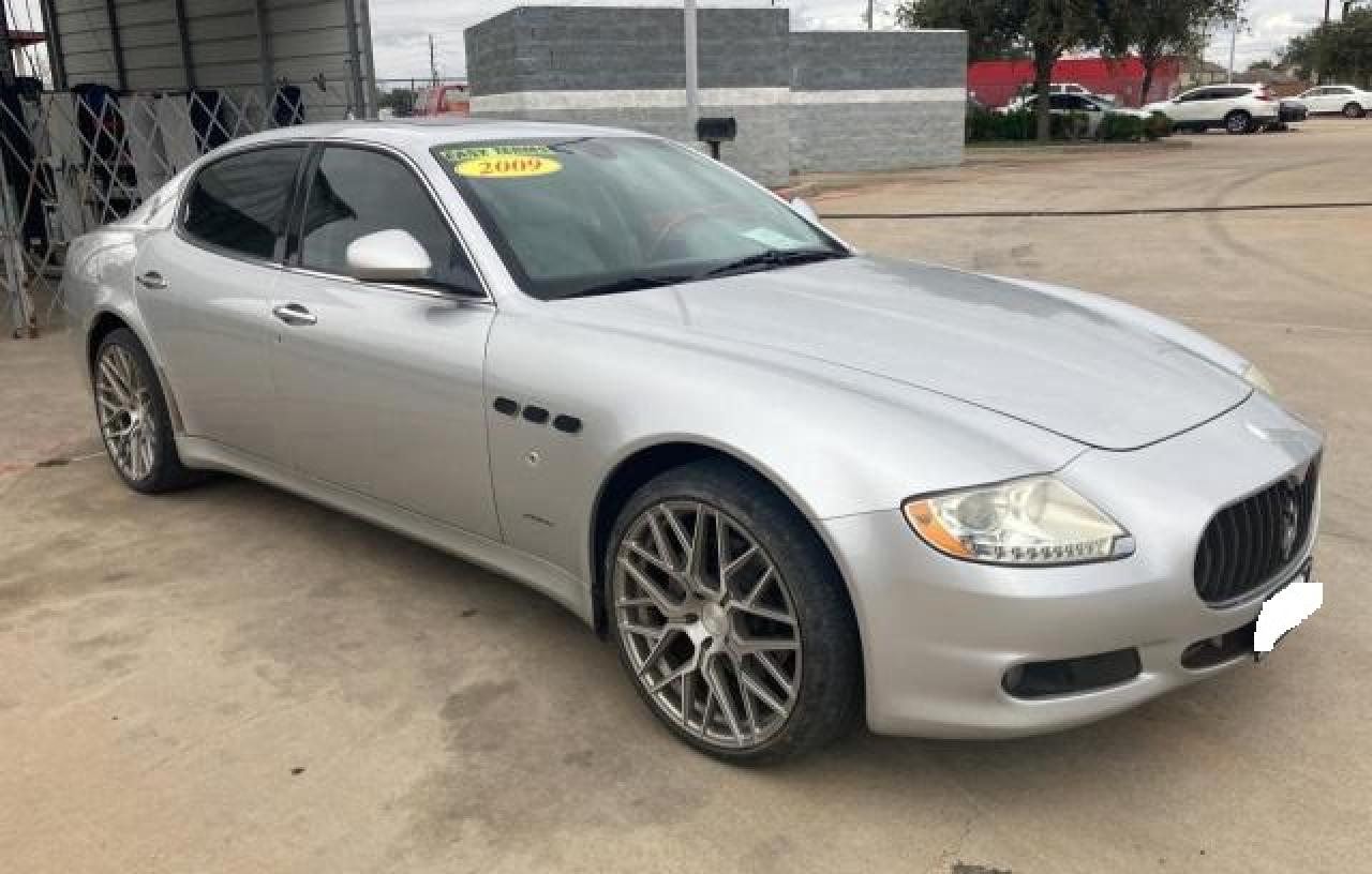 Image 1 of 2009 MASERATI QUATTROPORTE  2009 with VIN ZAMFK39A090044350