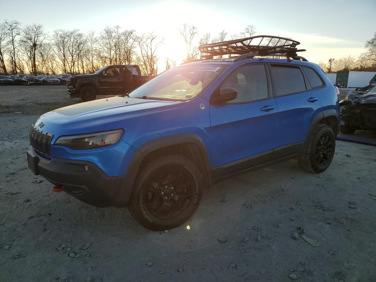 Image 1 of 2019 JEEP CHEROKEE TRAILHAWK 2019 with VIN 1C4PJMBN0KD192737