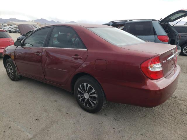 Image 2 of 2004 TOYOTA CAMRY LE 2004 with VIN JTDBE32K340261672