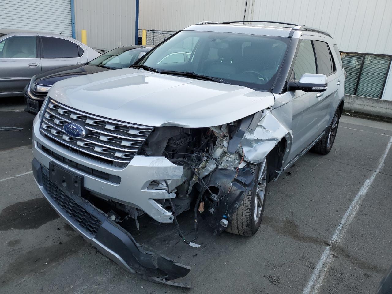 Image 1 of 2017 FORD EXPLORER LIMITED 2017 with VIN 1FM5K8F82HGC37440