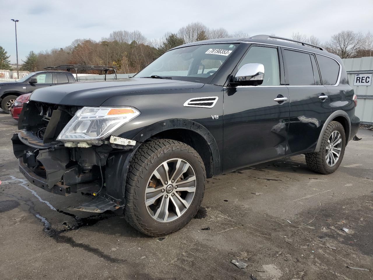 Image 1 of 2019 NISSAN ARMADA SV 2019 with VIN JN8AY2NC5K9583518