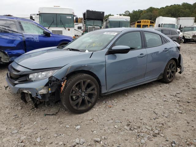 Image 1 of 2019 HONDA CIVIC SPORT 2019 with VIN SHHFK7H46KU207421