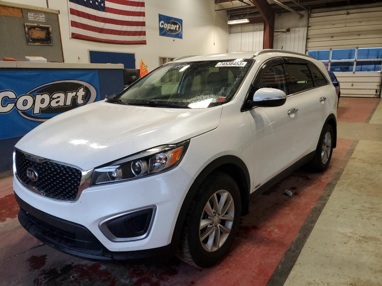 Image 1 of 2016 KIA SORENTO LX 2016 with VIN 5XYPGDA33GG077234