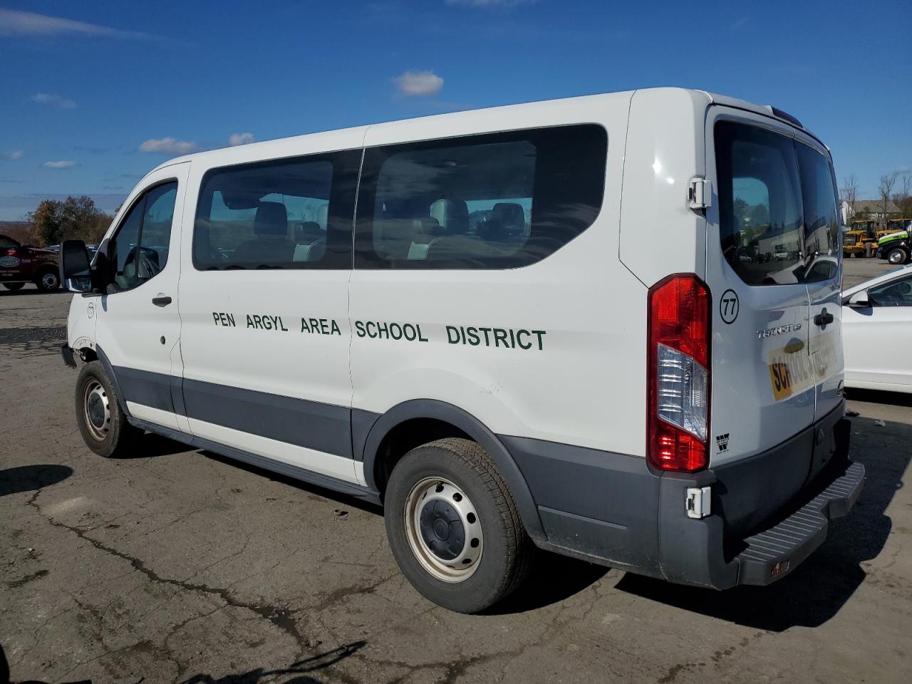 Image 2 of 2019 FORD TRANSIT T-150 2019 with VIN 1FMZK1YM2KKA66535