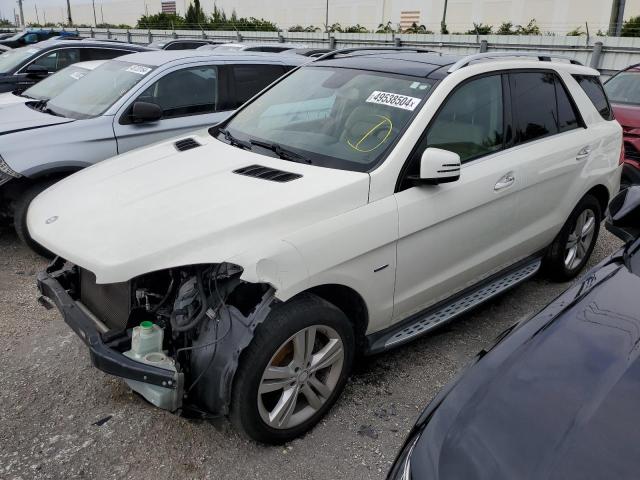 Изображение 1 2012 MERCEDES-BENZ ML 350 4MATIC 2012 с VIN 4JGDA5HB3CA041329