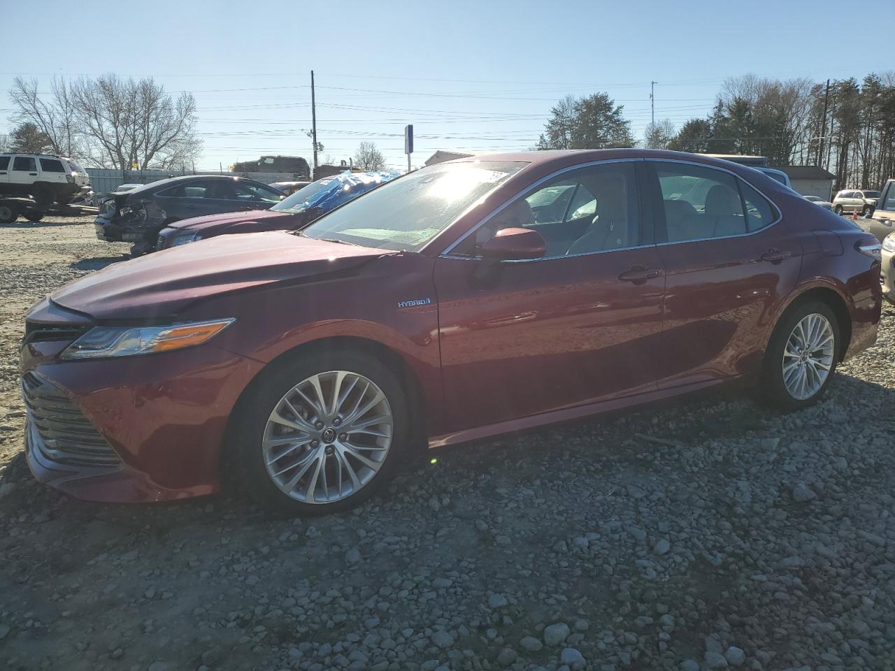 Image 1 of 2018 TOYOTA CAMRY HYBRID 2018 with VIN 4T1B21HK5JU505312