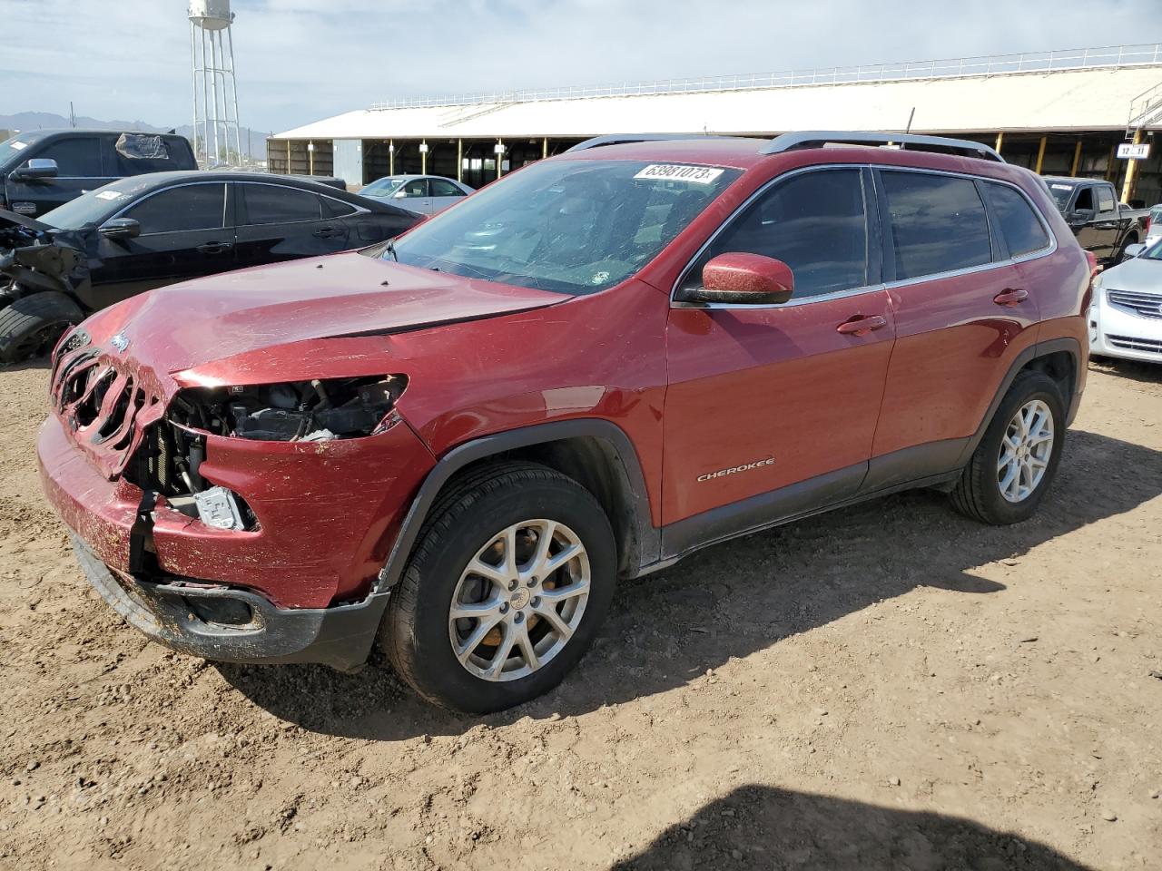 Image 1 of 2017 JEEP CHEROKEE LATITUDE 2017 with VIN 1C4PJMCS5HW590561