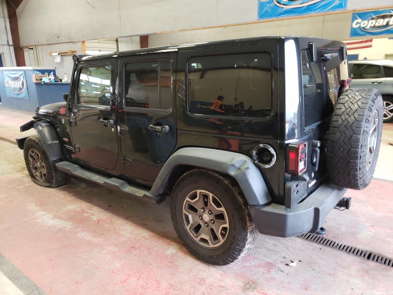 Image 2 of 2017 JEEP WRANGLER UNLIMITED RUBICON 2017 with VIN 1C4BJWFGXHL558946