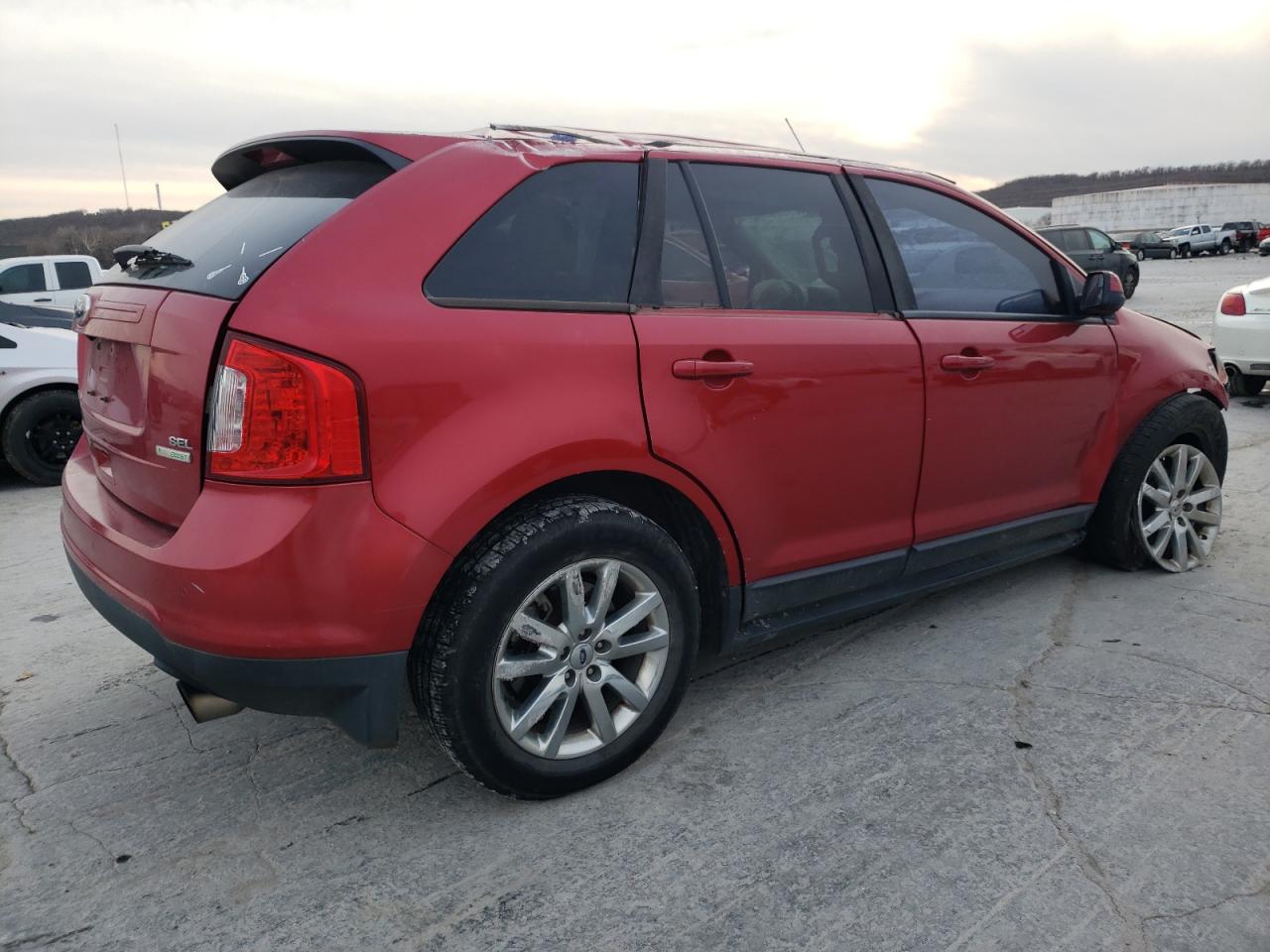 Image 3 of 2012 FORD EDGE SEL 2012 with VIN 2FMDK3J97CBA91728