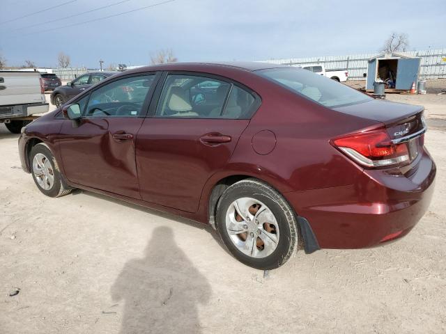 Image 2 of 2014 HONDA CIVIC LX 2014 with VIN 19XFB2F59EE204460