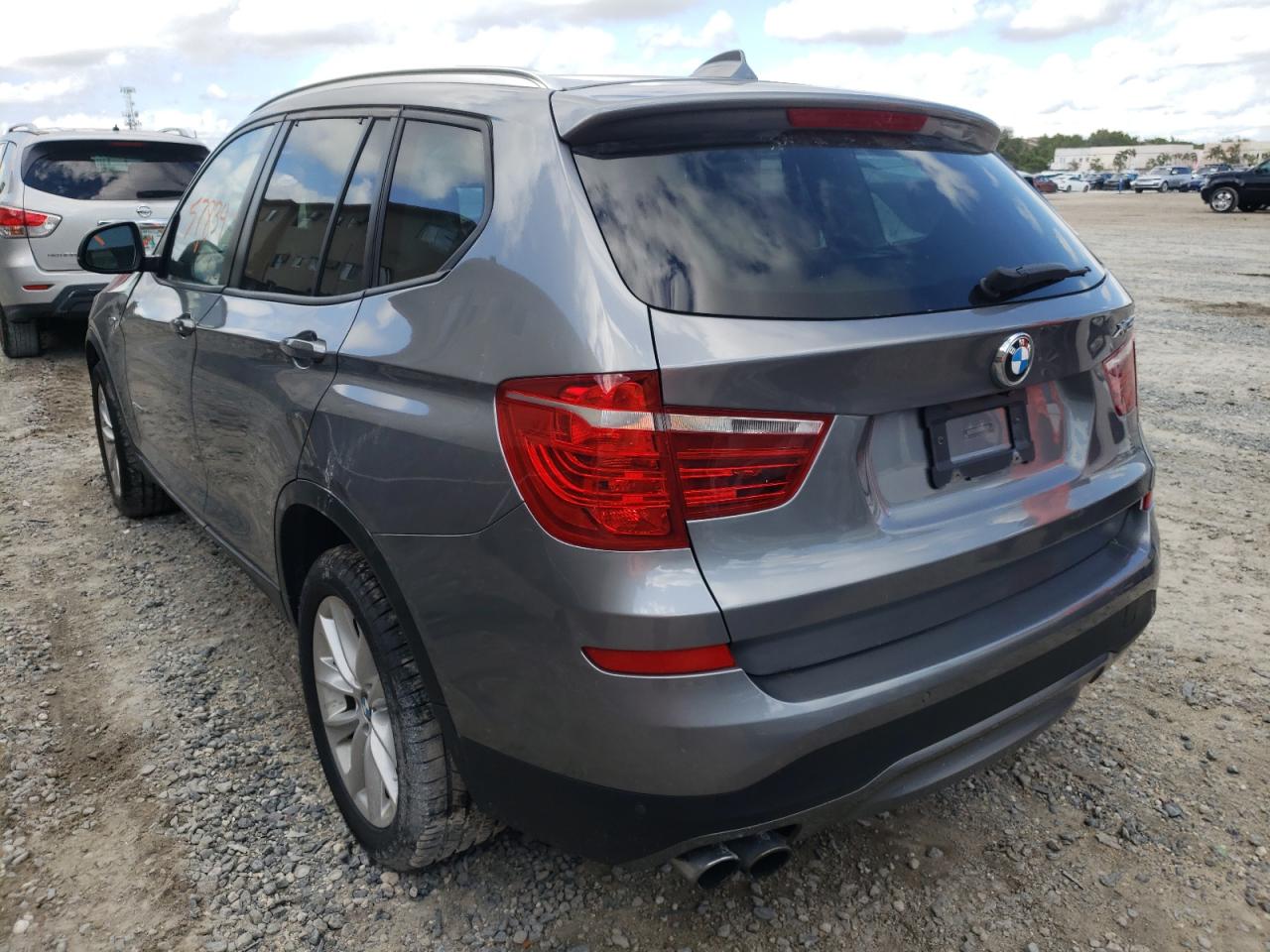 Image 2 of 2017 BMW X3 XDRIVE28I 2017 with VIN 5UXWX9C33H0T20472
