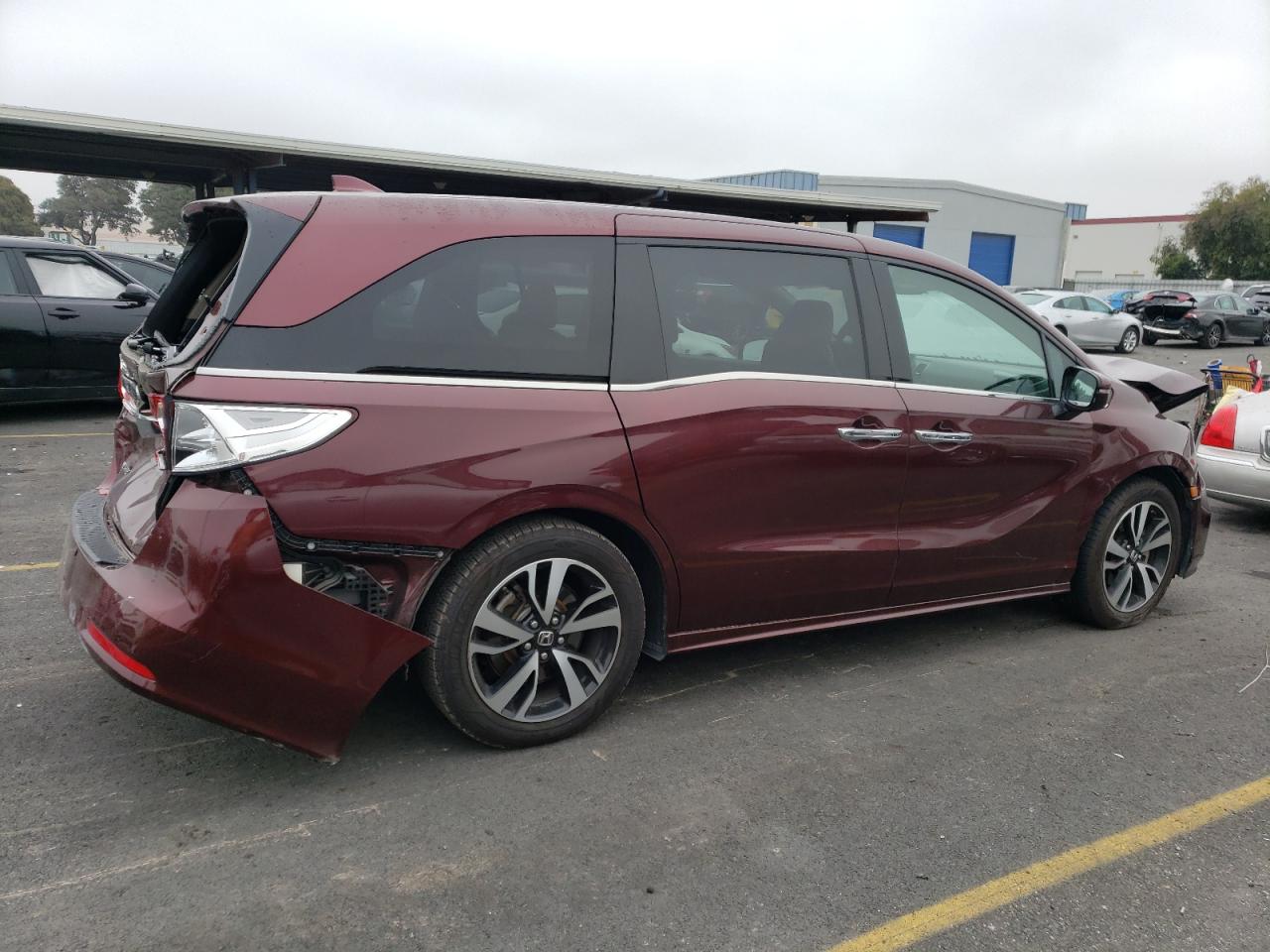 Изображение 3 2018 HONDA ODYSSEY ELITE 2018 с VIN 5FNRL6H97JB035769