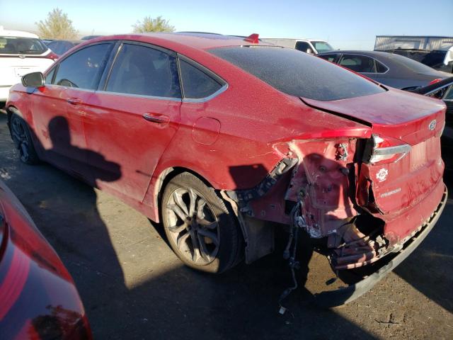Image 2 of 2020 FORD FUSION SEL 2020 with VIN 3FA6P0CD1LR170348