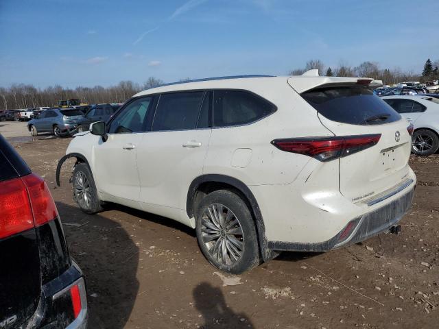 Image 2 of 2021 TOYOTA HIGHLANDER PLATINUM 2021 with VIN 5TDFZRBH1MS113837