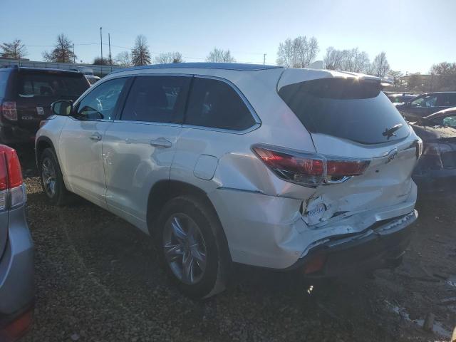 Изображение 2 2015 TOYOTA HIGHLANDER LIMITED 2015 с VIN 5TDDKRFH3FS074869