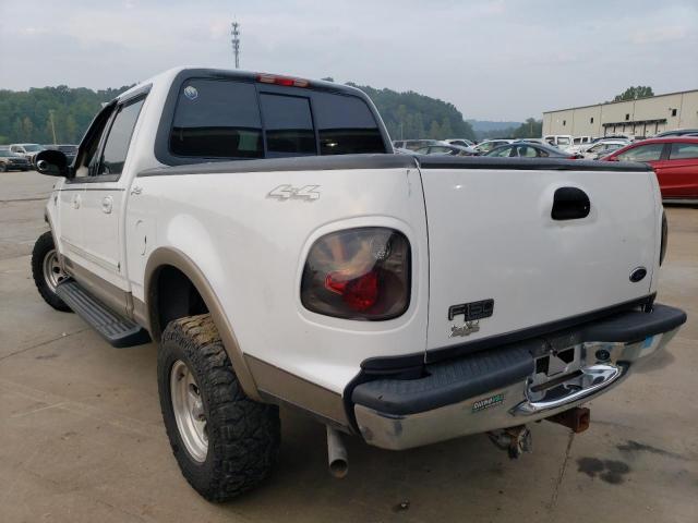 Изображение 2 2001 FORD F150 SUPERCREW 2001 с VIN 1FTRW08L61KB54626