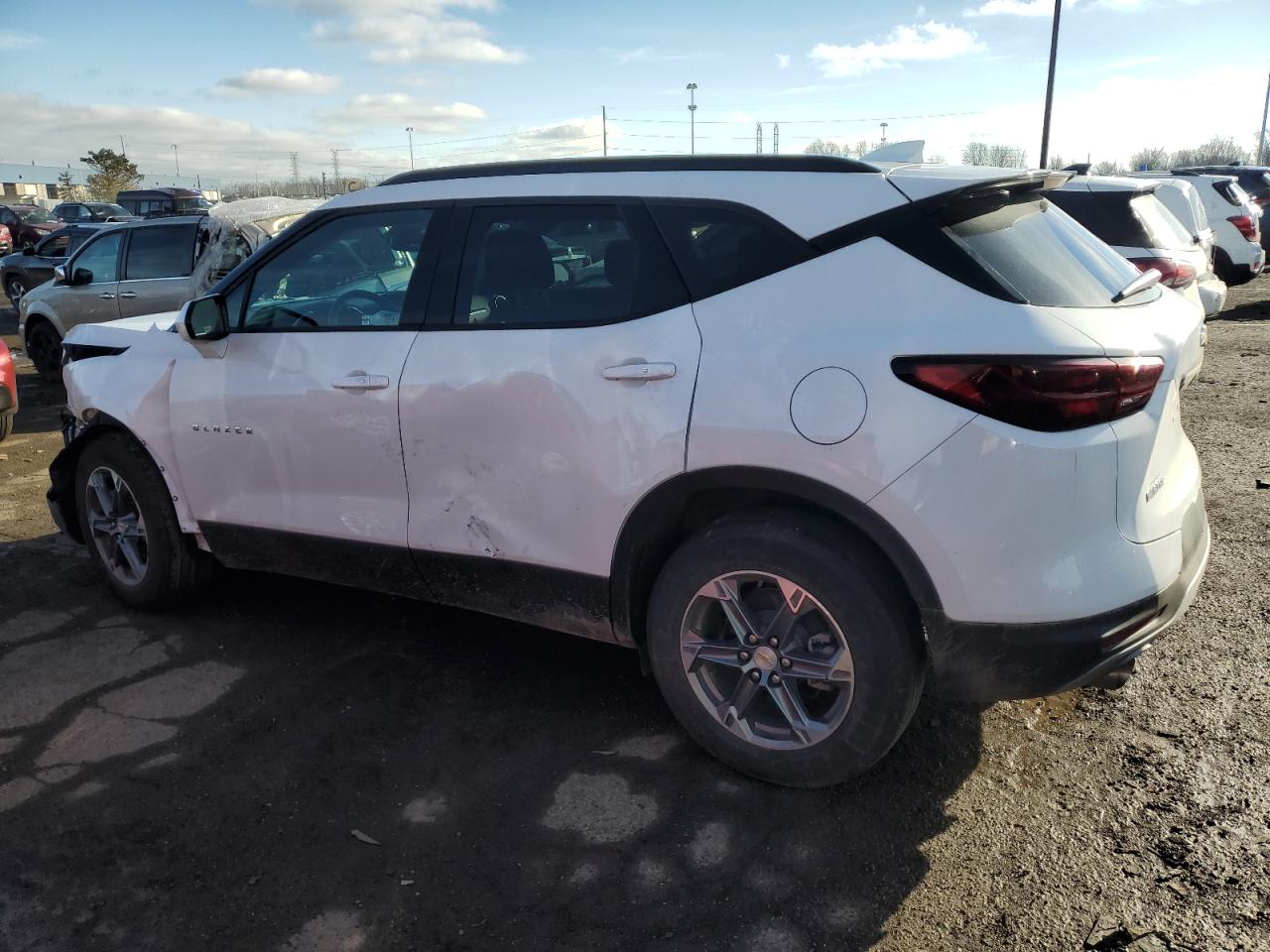 Image 2 of 2023 CHEVROLET BLAZER 2LT 2023 with VIN 3GNKBCR45PS221162