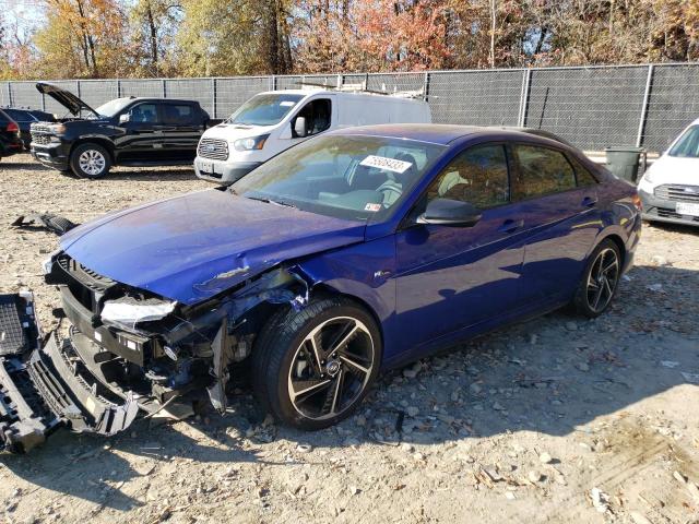 Obraz 1 z 2023 HYUNDAI ELANTRA N LINE 2023 z VIN KMHLR4AF5PU535630