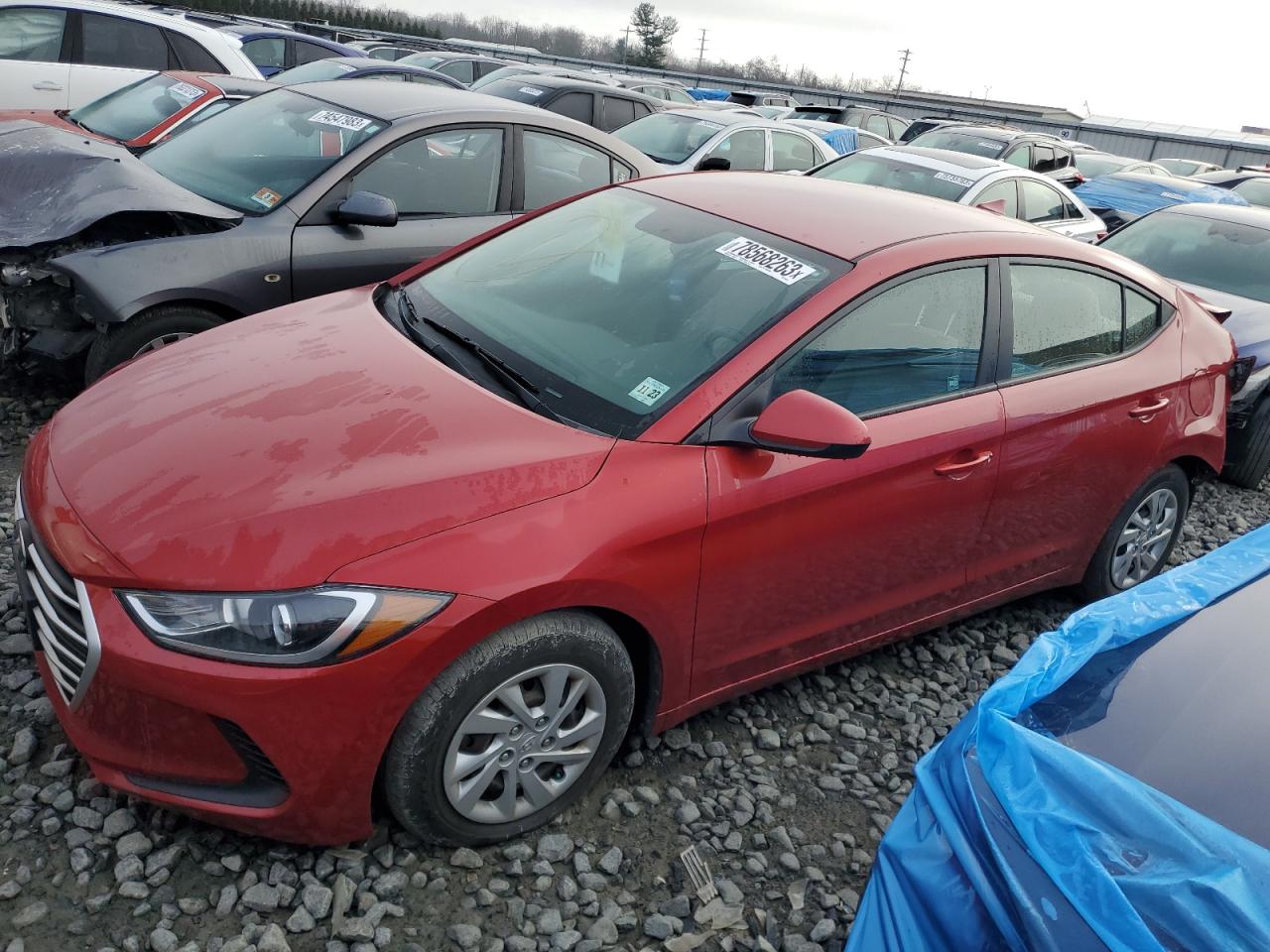 Obraz 1 z 2018 HYUNDAI ELANTRA SE 2018 z VIN 5NPD74LF9JH393196