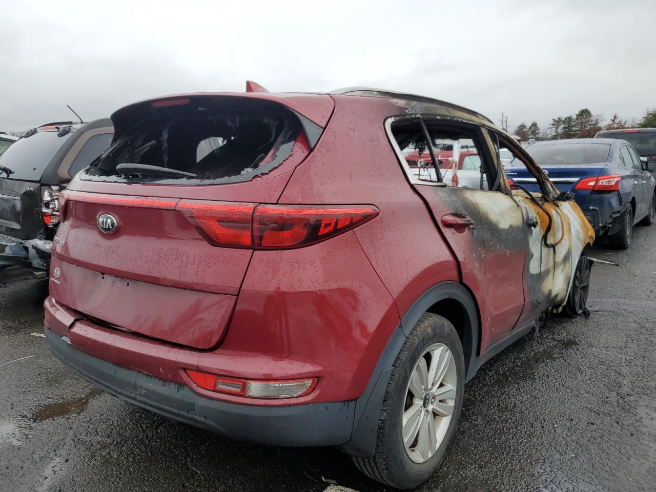 Изображение 3 2017 KIA SPORTAGE LX 2017 с VIN KNDPMCAC3H7237193
