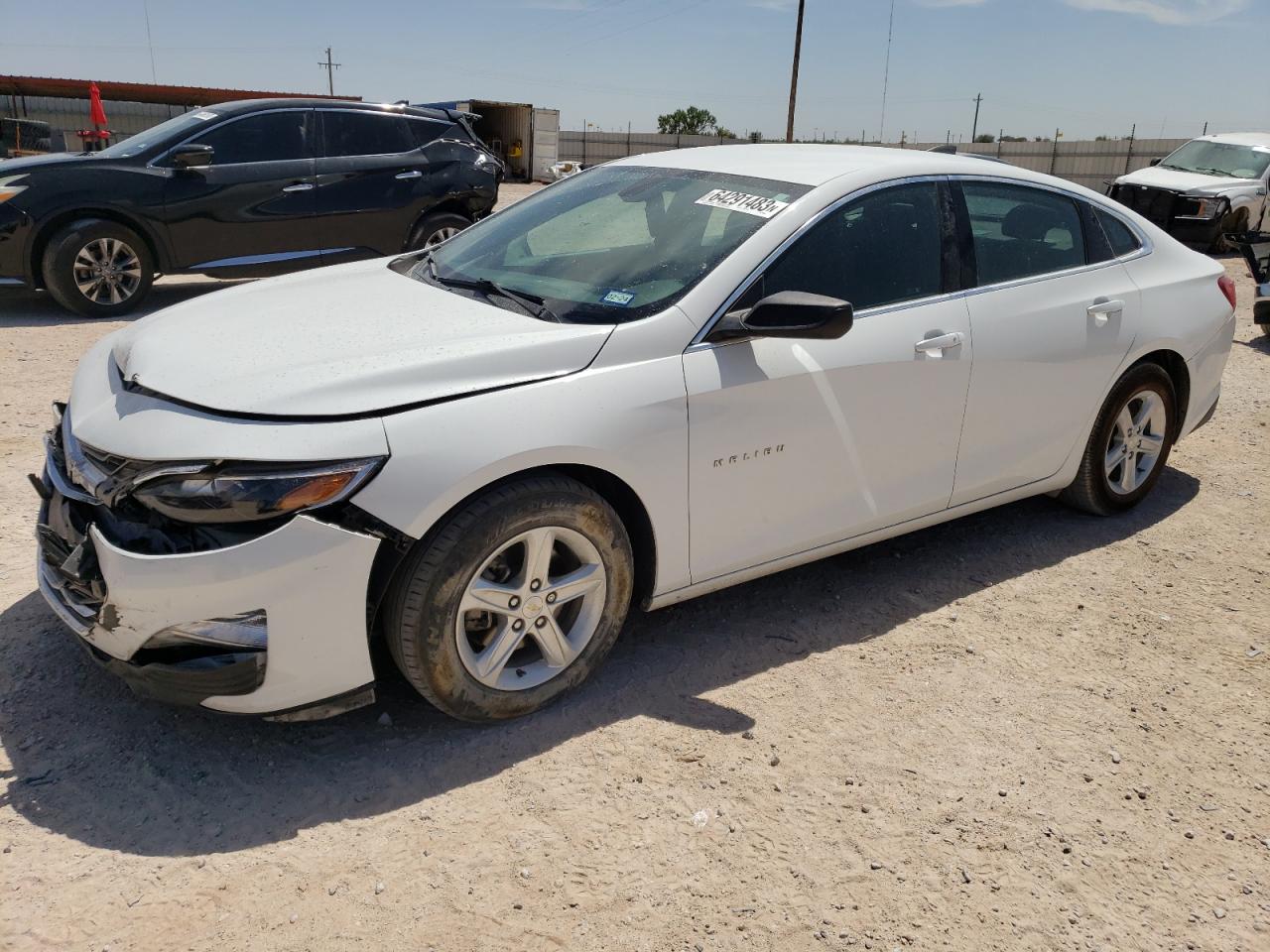 Image 1 of 2019 CHEVROLET MALIBU LS 2019 with VIN 1G1ZB5ST5KF226355