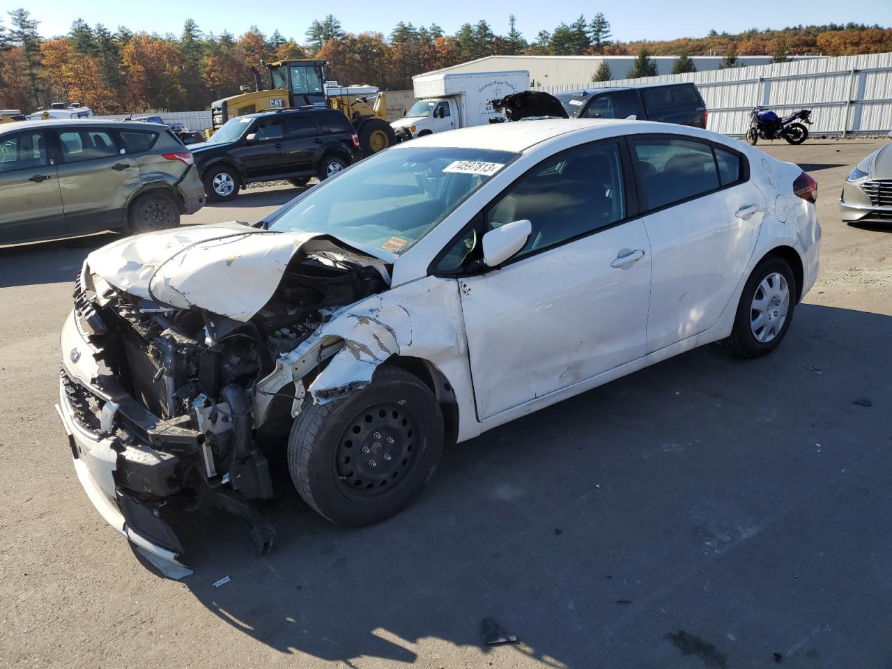 Obraz 1 z 2017 KIA FORTE LX 2017 z VIN 3KPFK4A74HE092496